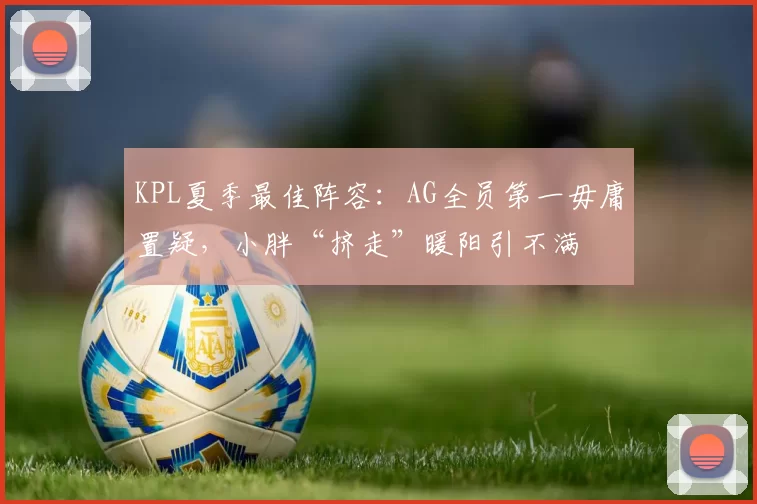 KPL夏季最佳阵容：AG全员第一毋庸置疑，小胖“挤走”暖阳引不满