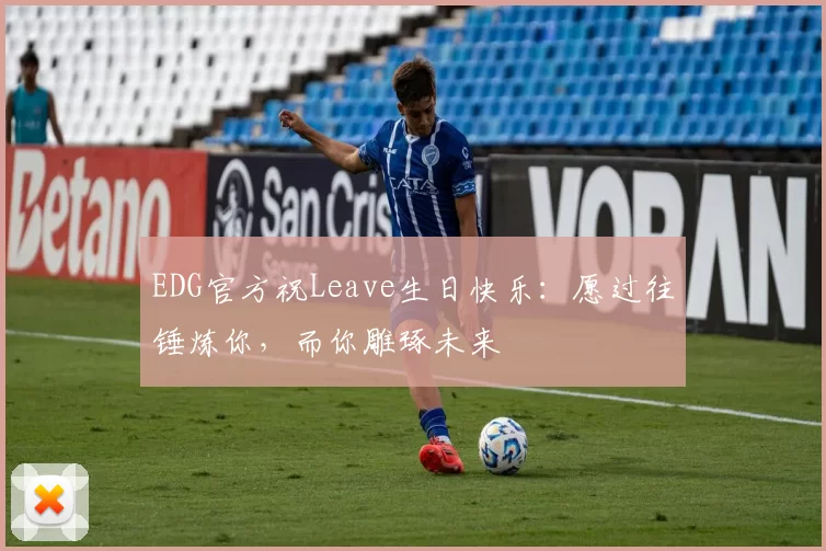 EDG官方祝Leave生日快乐：愿过往锤炼你，而你雕琢未来