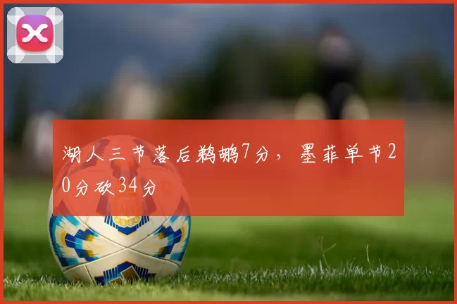 湖人三节落后鹈鹕7分，墨菲单节20分砍34分